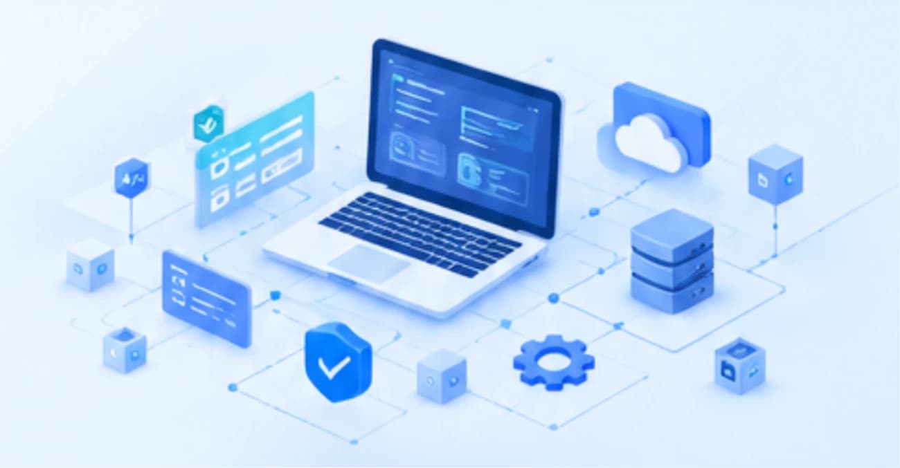 Enterprise quality engineering automation illustration
